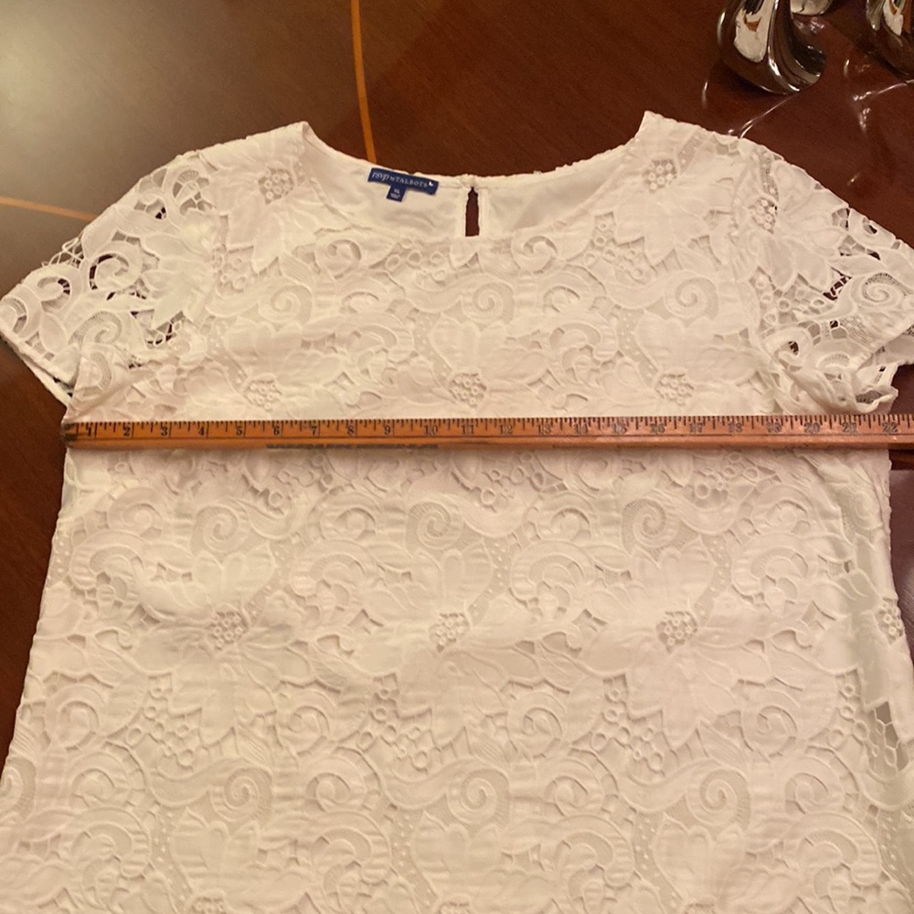Lacy blouse by Talbots - Picture 5 of 12